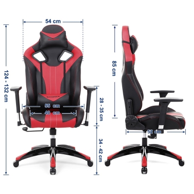 Ergonomische gamestoel RCG33R 