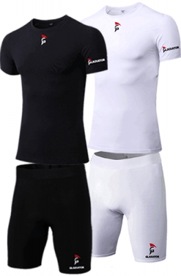 Gladiator pakket - Compressiebroek en Compressie shirt - Heren