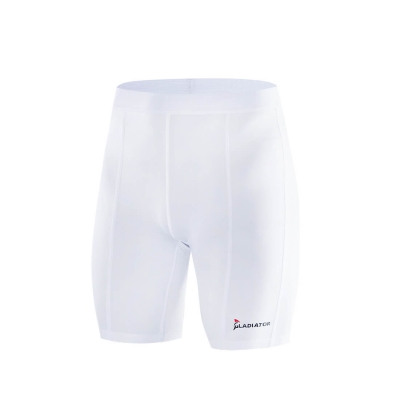 Gladiator compressiebroek dames wit voorkant