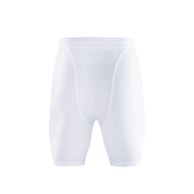 Gladiator compressiebroek wit achterkant