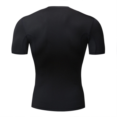 Gladiator compressieshirt zwart achterkant 