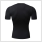 Gladiator compressieshirt zwart achterkant 