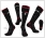 gladiator sports ski socks black all views