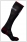 single gladiator sports ski sock black front view