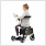 MultiMotion Rollator Trollimaster RA66 zitten