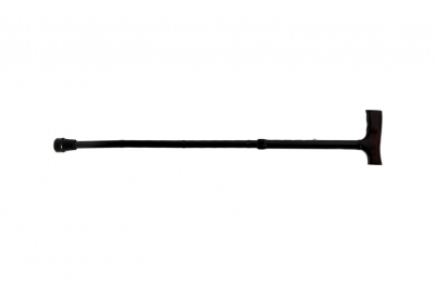 medidu walking stick with wooden handle which is foldable frontview