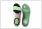 pair of solelution football insoles top view