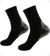 solelution socks with silicone gel heel