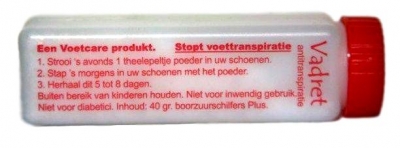 Zweetvoet korrels