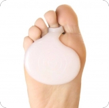 Voorvoetkussen met teenring (softgel)