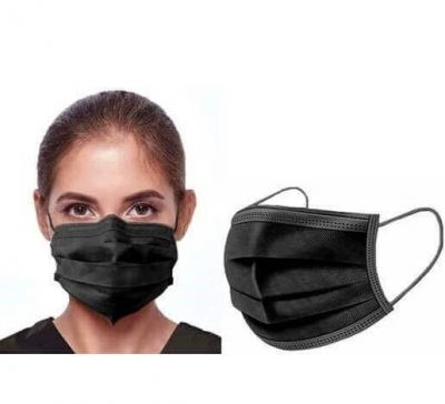 mouth mask black