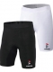 gladiator sports mens compression shorts black and white together