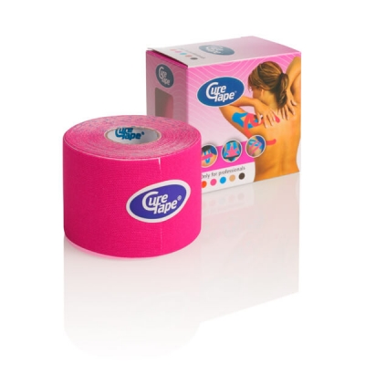 Cure Tape kinesiology tape Roze
