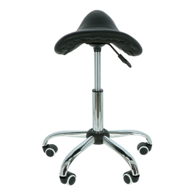 ergolution ergonomic saddle stool back view