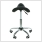 ergolution ergonomic saddle stool back view