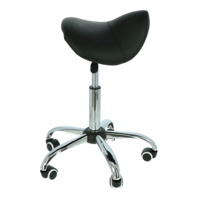 ergolution ergonomic saddle stool top view