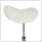 seat of the ergonomic saddle stool white