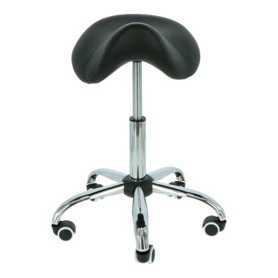 ergolution ergonomic saddle stool front view