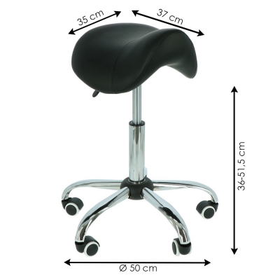 ergolution ergonomic saddle stool product information