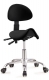 Ergonomische zadelkruk zwart