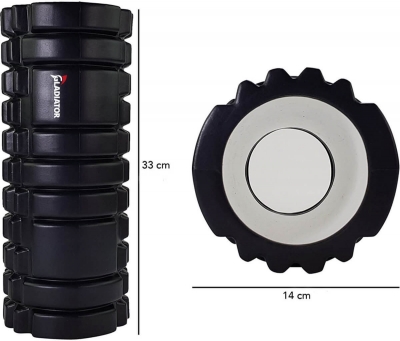 gladiator sports foam roller dimension