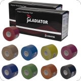 gladiator sports kinesiology tape package of twelve rolls
