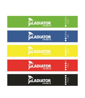 gladiator sports resistance bands front view