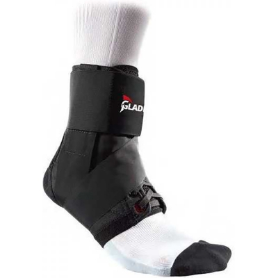 gladiator sports lightweight ankle support with straps sideview