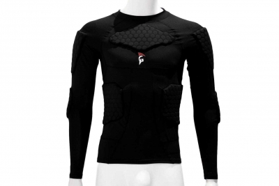 gladiator sports goalkeeper protection shirt front view