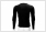 gladiator sports goalkeeper protection shirt back view