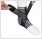 Morsa Enkelbrace straps bevestigen in 8 lus