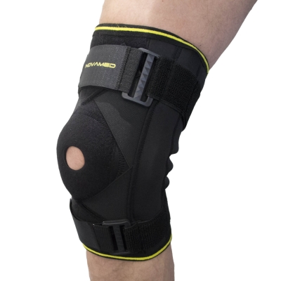 novamed MAX hinged knee support with crossed straps_2