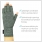 medidu rheumatoid arthritis gloves with anti-slip layer material explenation