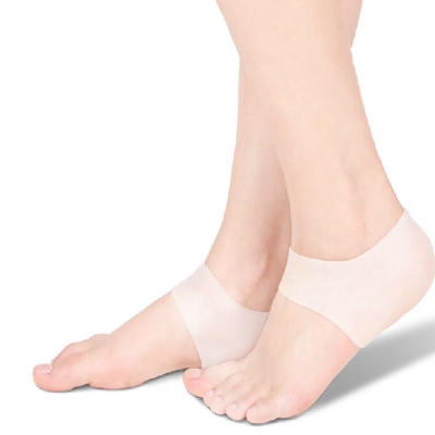 solelution silicone heel gelcups pair back view