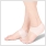 solelution silicone heel gelcups pair back view