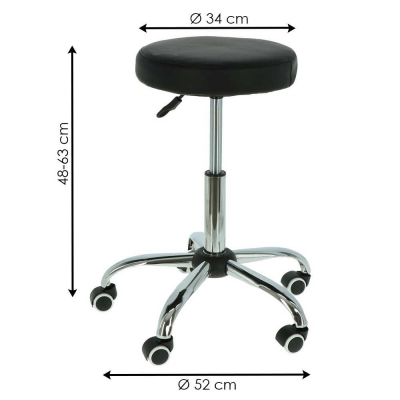 ergolution tabouret height information