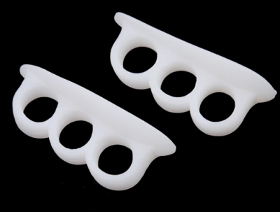 toe seperators without toes top view