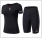 Gladiator Compressie broek en shirts zwart dames