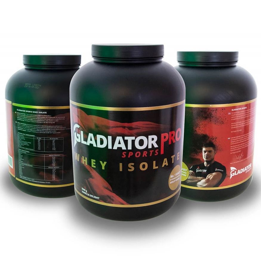 Gladiator Sports Nr.1 Whey Protein Powder - Protein Shake ...